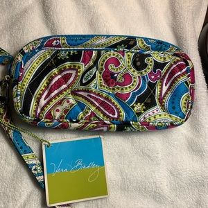 Vera Bradley limited edition silk wristlet NWT